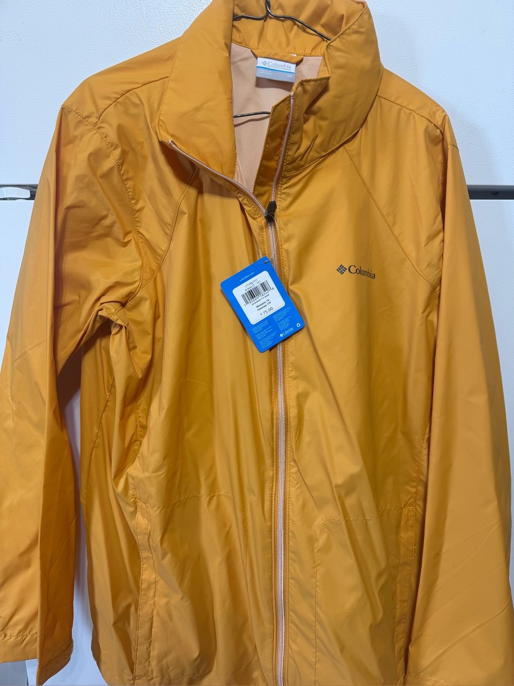 WOMENS COLUMBIA LIGHTWEIGHT FALL JACKET 1X WATERPROOF COAT NWT